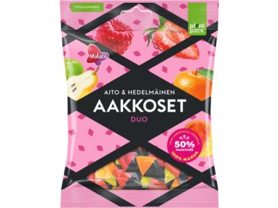 Malaco Aakkoset Aito & Hedelmäinen Duo 