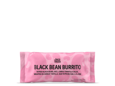 El Taco Truck Black Bean Burrito
