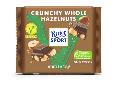 Ritter Sport Vegan Crunchy Hazelnut 100g